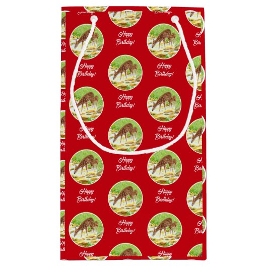 Hinde en reekalf klein cadeauzakje (Achterkant)