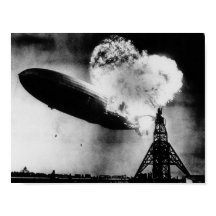Hindenburg-ramp - Zeppelin-explosie