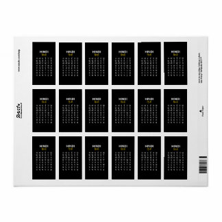 Hindi Alphabet अ–क्ष Devanagari Script Etiket