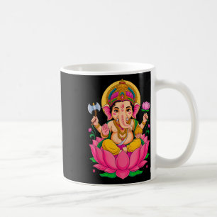Hindoe Ganesh Puja Olifant God India Meditatie Y Koffiemok
