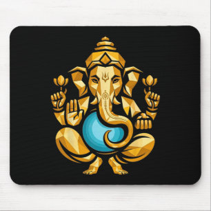 Hindoe Ganesha Puja Olifant God India Meditatie Y Muismat