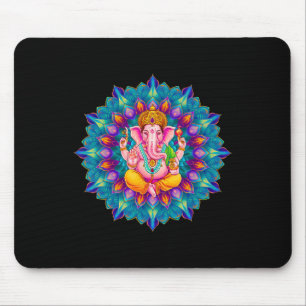 Hindoe Ganesha Puja Olifant God India Meditatie Y Muismat