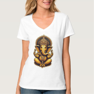 Hindoe God Ganesh / Ganesha Dames T-shirt