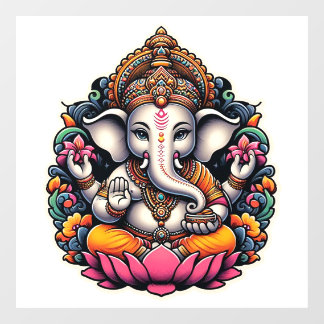 Hindoe God Heer Ganesh Ganesha Ganpati Raamklemmen Raamsticker