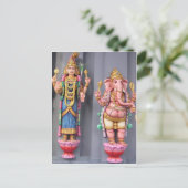 hindoe gods briefkaart (Staand voorkant)