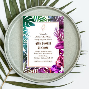 Hindoe Huis Warming Griha Pravesh Kaart