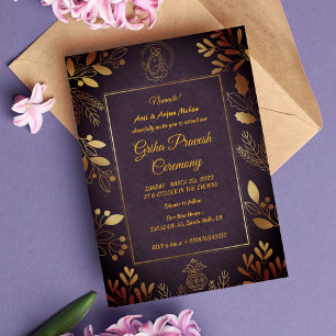 Hindoe Huis Warming Griha Pravesh Kaart