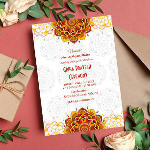 Hindoe Huis Warming Griha Pravesh Kaart