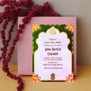 Hindoe Huis Warming Griha Pravesh Kaart