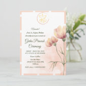 Hindoe Huis Warming Griha Pravesh Kaart (Staand voorkant)