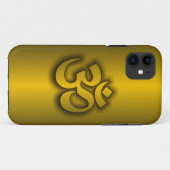Hindoe "Om" Case-Mate iPhone Case (Achterkant (horizontaal))