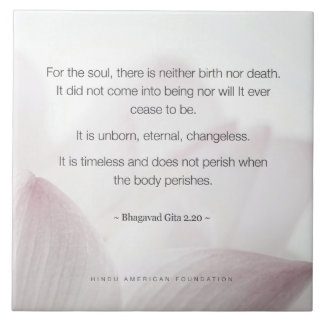 Hindoe rouwverwerking Keepsake Tegeltje