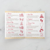 Hindoeceremonieprogramma als Indische trouwgids Programma (Binnen)