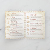 Hindoeceremonieprogramma Indiaas Huwelijksprogramm Programma (Binnen)