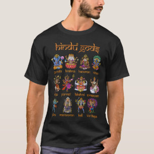 Hindoegoden en -godinnen t-shirt