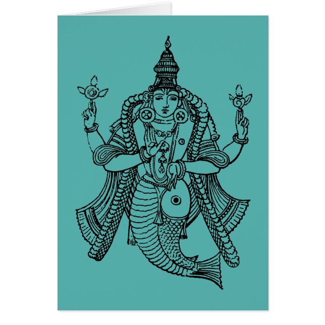 Hindoeïsme: Vishnu (Voorkant)