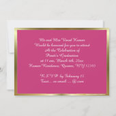 Hindoese viering Om Lotus Kaart (Achterkant)