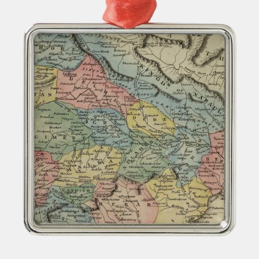 Hindoostan 5 metalen ornament (Voorkant)