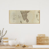 Hindoostan zuid poster (Keuken)