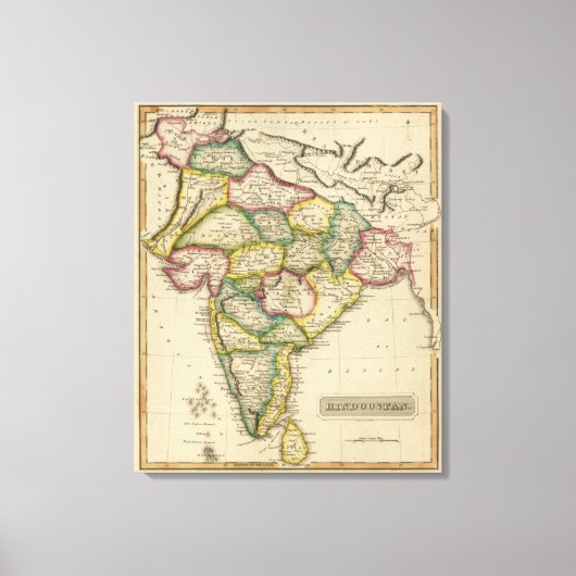 Hindostan 3 canvas afdruk (Voorkant)