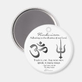 Hindouisme - Magnet de passage (Recto/Verso)