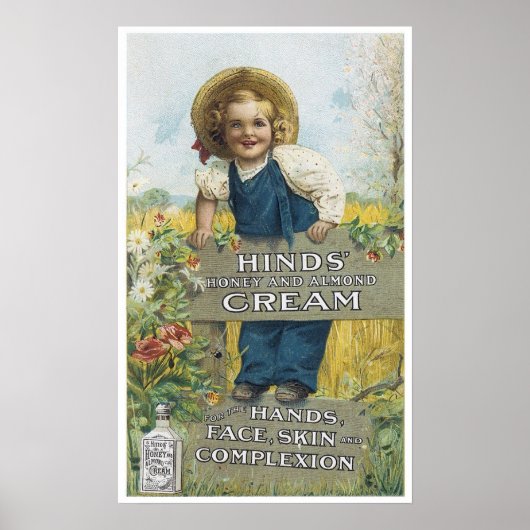 Hinds Honey en Almond Cream Poster (Voorkant)