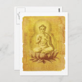 Hindu Buddha Briefkaart (Voorkant / Achterkant)