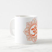 HINDU - BUDDHA SYMBOLEN OM, OHM KOFFIEMOK (Voorkant links)