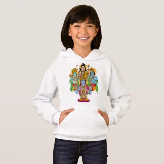 Hindu Deities Sweatshirt (Devant entier)