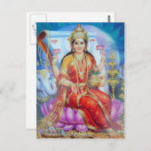 Hindu Deity-reeks Briefkaart (Voorkant / Achterkant)