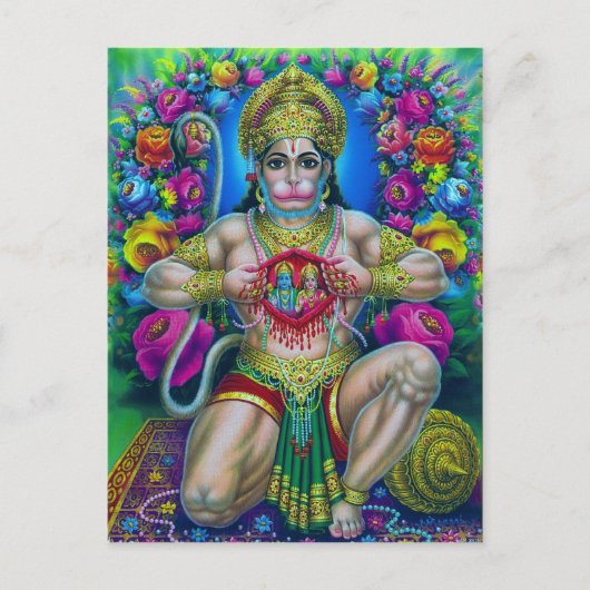 Hindu Deity-reeks Briefkaart (Voorkant)