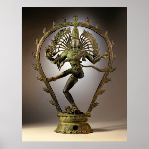 Hindu Deity Shiva Tamil de Destroyer Transformer Poster
