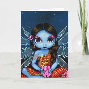 Hindu Fairy Wenskaart Kaart