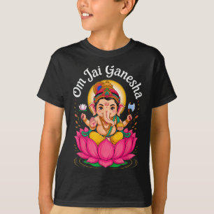 Hindu Ganesha Puja Olifant God India Meditatie T-shirt