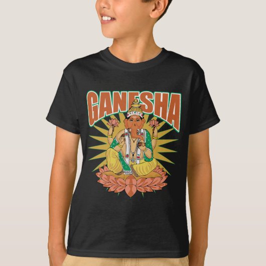 Hindu Ganesha T-shirt (Voorkant)