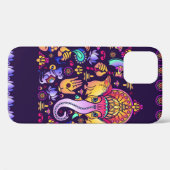 Hindu God Ganesha en Indische symbolen in strips Case-Mate iPhone Case (Achterkant (horizontaal))