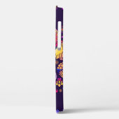 Hindu God Ganesha en Indische symbolen in strips Case-Mate iPhone Case (Achterkant / Links)