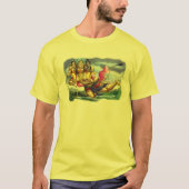 Hindu God Pavan Putra Hanumana t-shirt design (Devant)