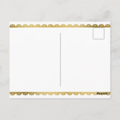 Hindu Goddess Lakshmi Maa Briefkaart (Achterkant)