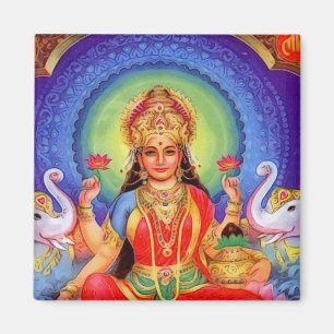 Hindu Goddess Lakshmi Maa Magneet