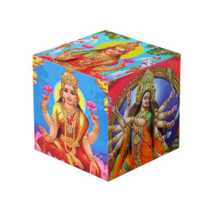 Hindu Goddesses Lakshmi Durga Saraswati Gayatri Kubus