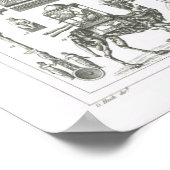 Hindu gods, Mongoolse idols, figuren uit Boeddha Poster (Hoek)