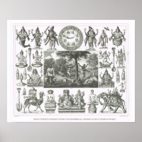 Hindu gods, Mongoolse idols, figuren uit Boeddha