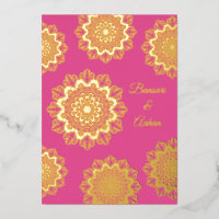 Hindu Gold Mandala bruiloft