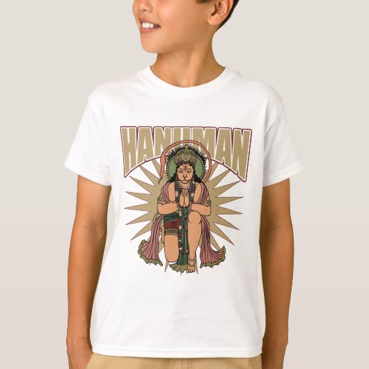 Hindu Hanuman T-shirt (Voorkant)