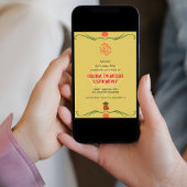 Hindu House Warming Griha Pravesh Uitnodiging