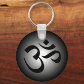 Hindu OM - Meditation Symbol Sleutelhanger (Voorkant)