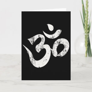 Hindu Om-shirt Hinduisme T-shirt Om Yoga T-shirt Kaart