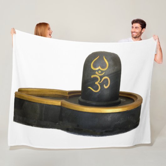 HINDU SHIVA FLEECE DEKEN (In situ)