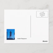 Hindu-tempeldecoratie Briefkaart (Achterkant)